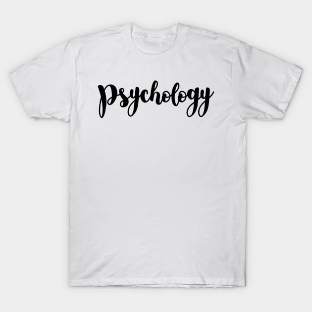 psychology T-Shirt by dreamtravel